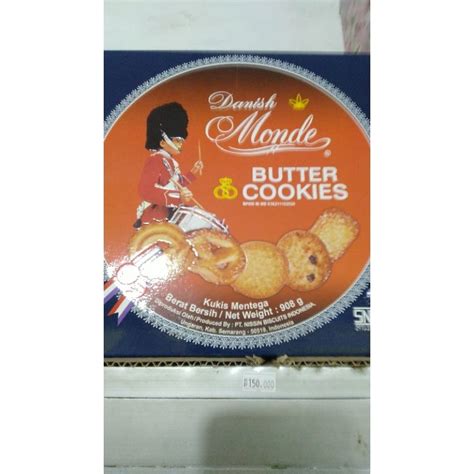 Jual Monde Butter Cookies 908gr454gr Monde Blue Monde Biru Kaleng