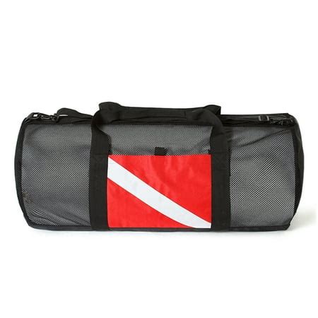 Mesh Duffel Gear Bag Snorkel Equipment Carry Bag for Snorkel Fins Diving Surfing Gear | Walmart ...