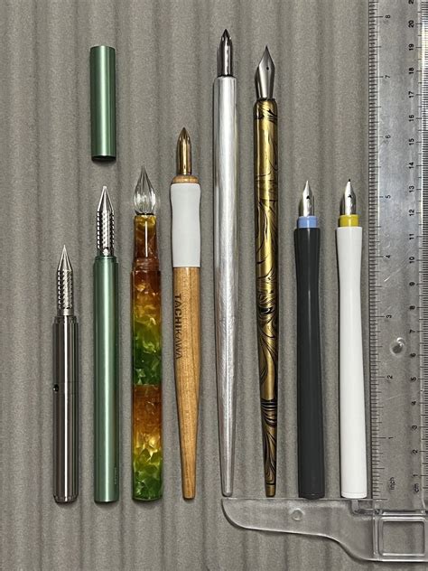 Dippity Doo Dah Dippity Yay A Dip Nib Comparison The Pen Addict