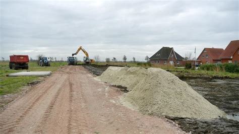 An der Peter Barfs Straße in Greetsiel wird gebaut Ostfriesen Zeitung