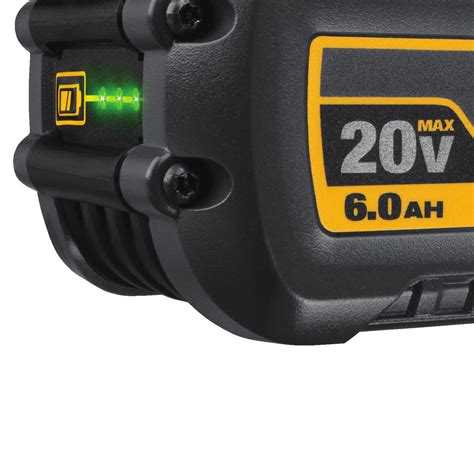 Bateria 20V 60V FlexVolt LI ION 6Ah Dewalt Globo Máquinas comércio