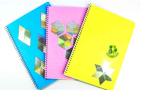 Decorar Cuadernos Con Material Reciclado Ecobrisa Manualidades