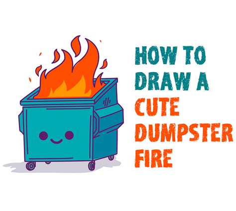 Dumpster How To Draw Step By Step Drawing Tutorials