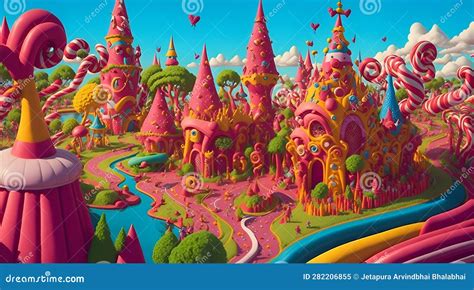 Candyland Kingdom Ruled By The Jolly King Sprinkle And Kind Hearted