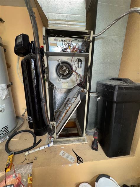 AC Repair: Rusted Evaporator Coil and Blower Motor Inspection in Las