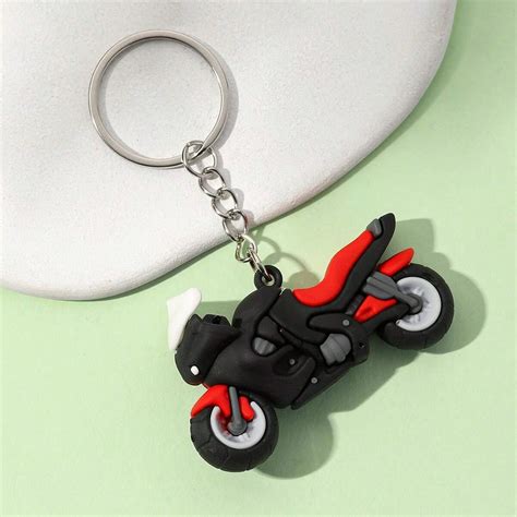 Llavero Creativo Y Personalizado De Miniatura De Motocicleta