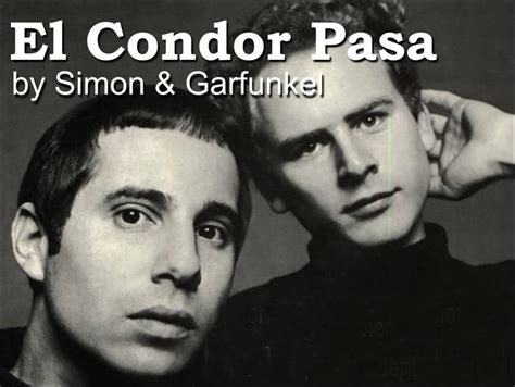 El C Ndor Pasa Lyrics By Simon And Garfunkel Made In Atlantis