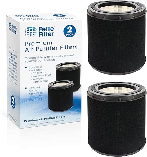 Fette Filter Flt True Hepa Filter M Replacement Compatible With