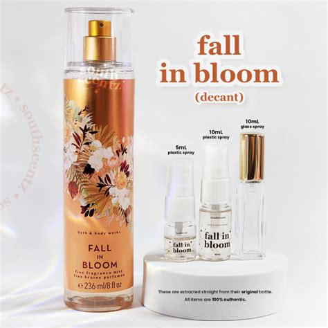 Fall In Bloom Bath And Body Works Body Mist Bbw Decant Ml Ml