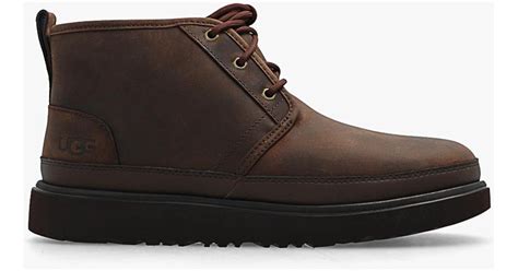 Ugg Neumel Weather Ii Ankle Boots In Brown For Men Lyst Uk