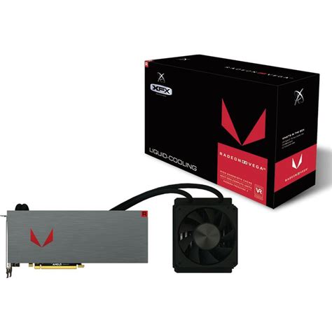 8gb Xfx Radeon Rx Vega 64 Liquid Cooling Wasser Pcie 30 X16 Retail