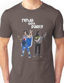 Ninja Sex Party T Shirts Redbubble