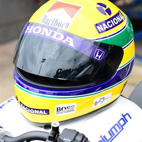 Ayrton Senna Helmet Replica Homenagem Ao Eterno Campe O Best F Driver