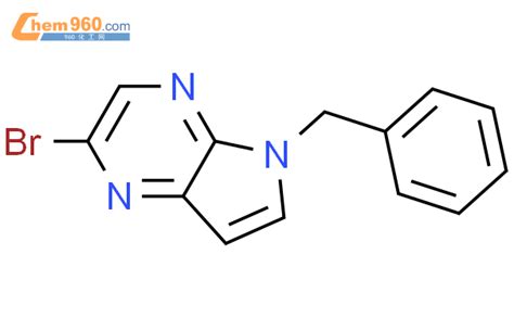 1434141 87 3 2 Bromo 5 4 Methoxybenzyl 5h Pyrrolo[2 3 B]pyrazine化学式