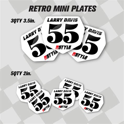 Retro Mini Plates – N-Style