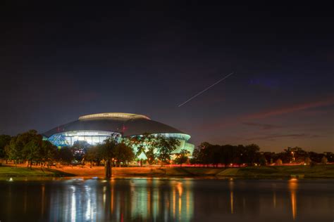 Atandt Stadium At Night The Cowboys Stadium Is Illuminated F Flickr