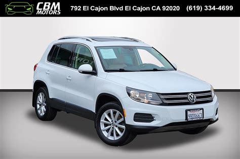 Sold 2017 Volkswagen Tiguan Wolfsburg Edition Awd Wback Up Camera In El Cajon