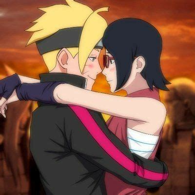 Pin de Leslie NuÃez em Naruto Animes boruto Casais de naruto Casal