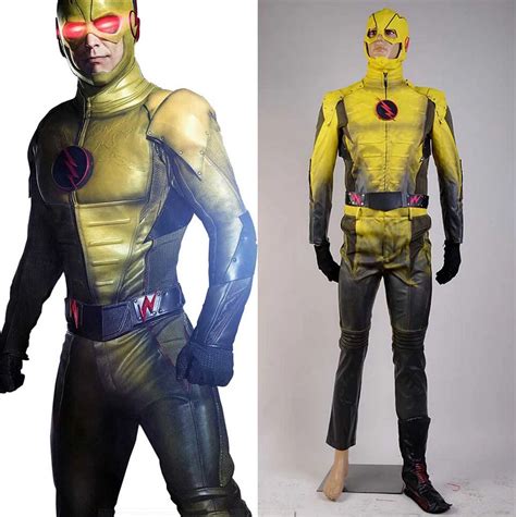 Flash TV series Reverse Flash Cosplay Costume Ver. B Halloween Movie ...