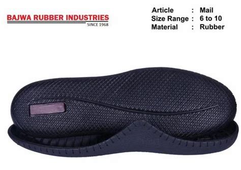 Black Rubber Shoe Sole Size 6 To 10 At Rs 110 Pair In Agra ID