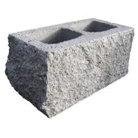 16 In X 8 In X 8 In Concrete Block Hw Split Face Corner Mbh08si66002 The Home Depot