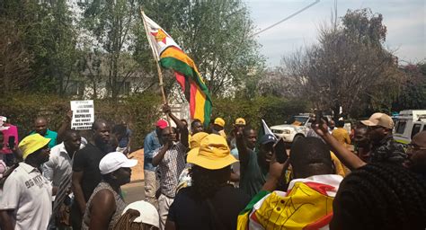 Zimbabweans March In Pretoria Call For Embassy To ‘shut Down’