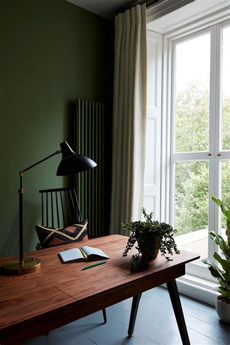 25 Peaceful And Elegant Green Home Office Decor Ideas Shelterness