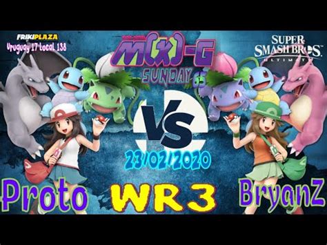 Proto Pokemon Trainer Vs BryanZ Pokemon Trainer WR3 MKSunday 65