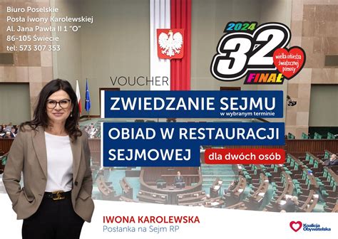 Zwiedzanie Sejmu Z Pos Ank Na Sejm X Kadencji Iwon Karolewsk