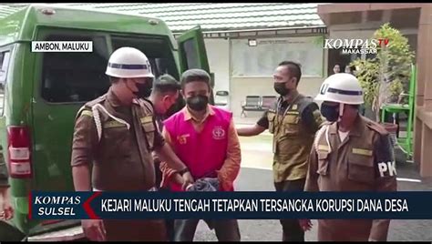 Kejari Maluku Tengah Tetapkan Tersangka Korupsi Dana Desa Video