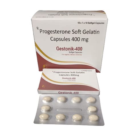 Progesterone Mg Capsules Susten Mg Soft Gelatin Capsule