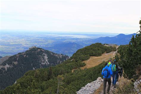 Wandern Vom Wendelstein Aus Geo Park Gipfelweg Chiemsee Alpenland