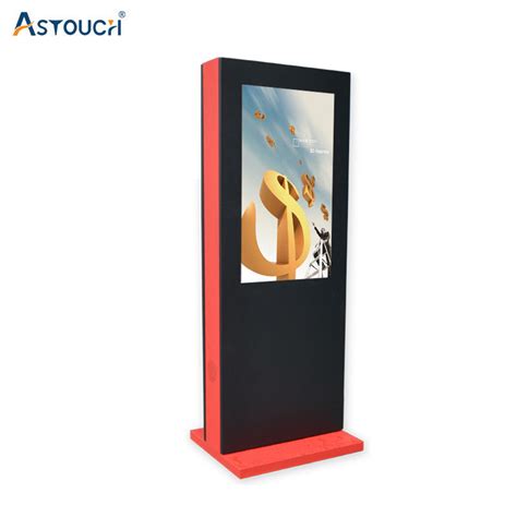 32 Inch Digital Signage Totem Pcap Touch Screen Totem IP65 IP55