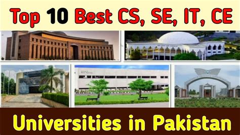 Top 10 Computer Science Universities In Pakistan Best CS SE CE IT