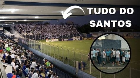 ANACLETO CALDEIRÃO TORCIDA DO SANTOS INVADIU SÃO CAETANO PRA APOIAR