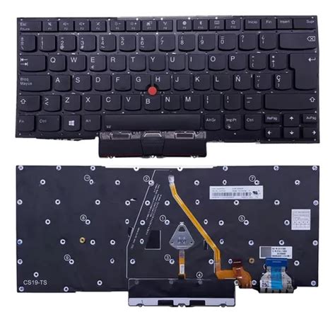 Teclado Lenovo Thinkpad X1 Carbon Gen 7th 2019 Español Cuotas sin interés