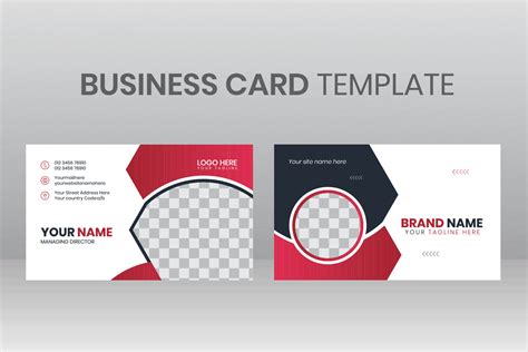 Business Post Card Template 20643159 Vector Art at Vecteezy