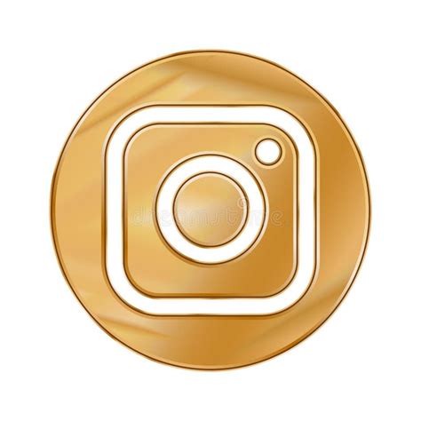 Instagram Icon Gold Stock Illustrations 390 Instagram Icon Gold Stock