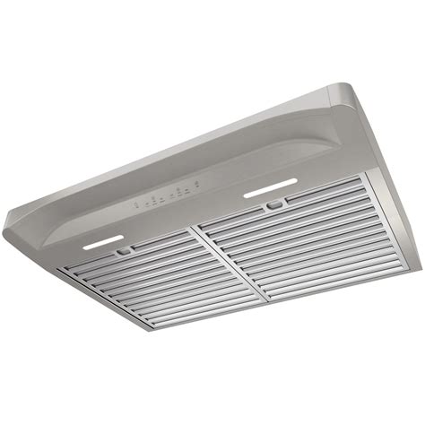 Broan Elite Alta 3 Series 36 In Standard Style Range Hood With 3 Speed Settings 450 Cfm And 2