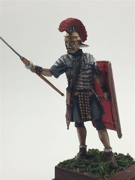 Legionnaire Legio II Traiana Fortis 75 Mm ELITE PAINTED Metal Etsy