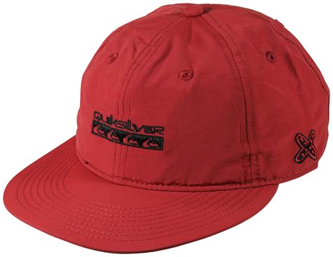 Quiksilver Eva Minded Snapback Hat Ruby Wine