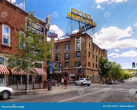 Flagstaff Downtown, Arizona, USA Editorial Image - Image of site ...