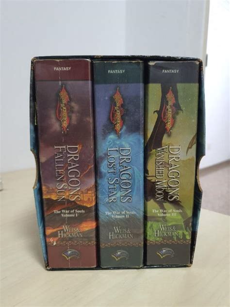 Dragonlance War Of Souls Trilogy Dragons Of Fallen Sun Lost Star