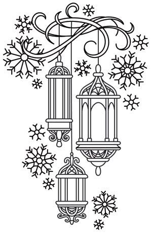 Новогодние трафареты. Обсуждение на LiveInternet - Российский Сервис ...