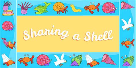 Display Borders To Support Teaching On Sharing A Shell