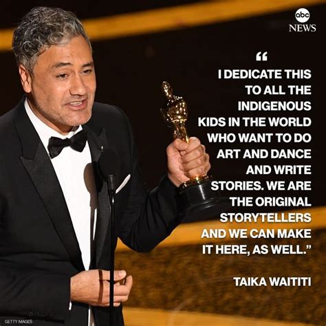 'Jojo Rabbit' director Taika Waititi dedicated his award for Best ...