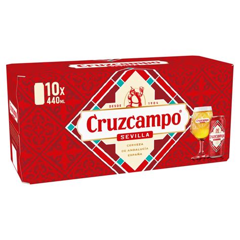 Cruzcampo Sevilla Lager Beer Can X Ml Bestway Wholesale