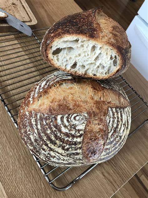 This Morning Bake Double Fed Sweet Levain Bread R Breadit