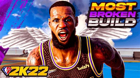 The Most Broken Build In Nba K Game Breaking Demi God Build Best