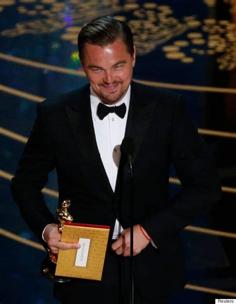 Oscars 2016 Leonardo Dicaprio Wins Best Actor Oscar For The Revenant